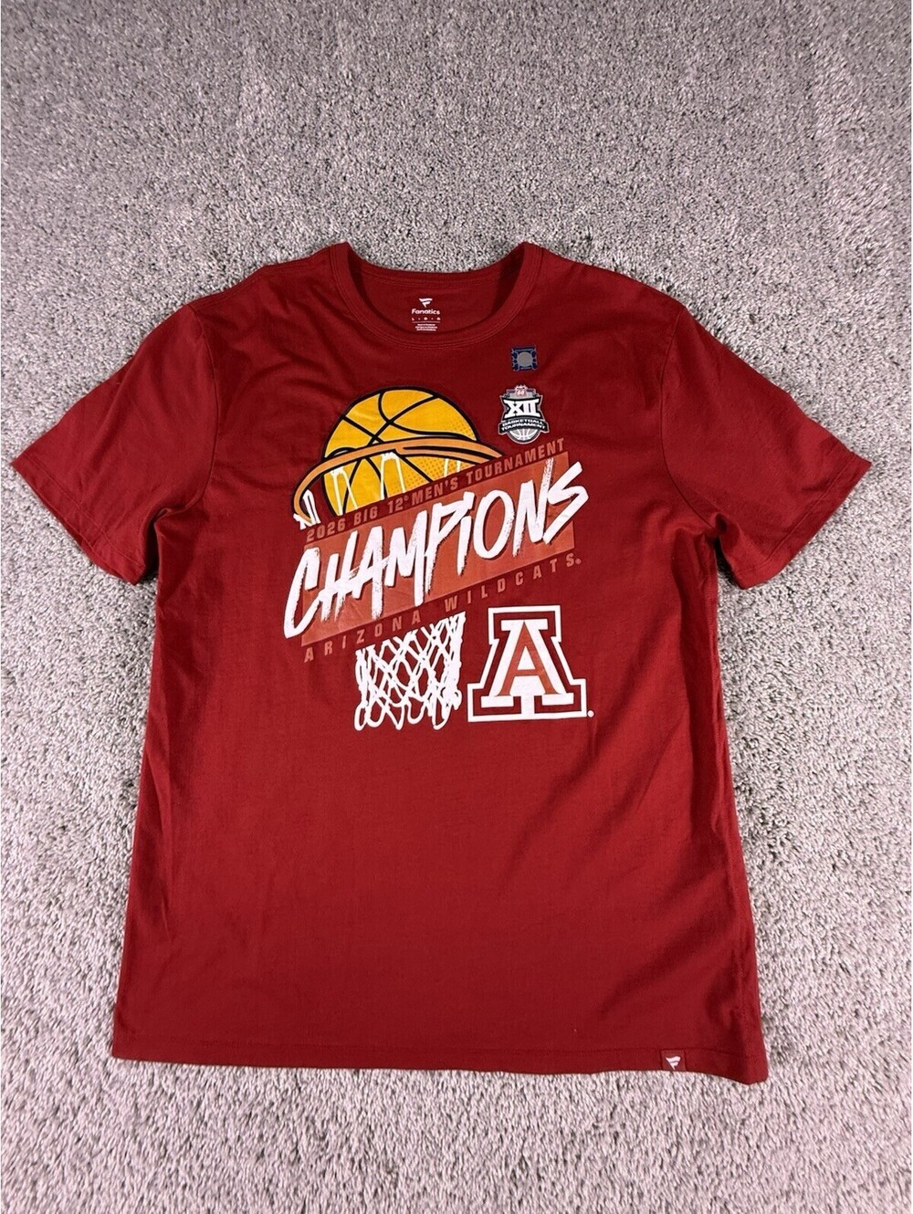 NWOT NCAA 2026 Champions Arizona Wildcats T Shirt Men’s Size Large